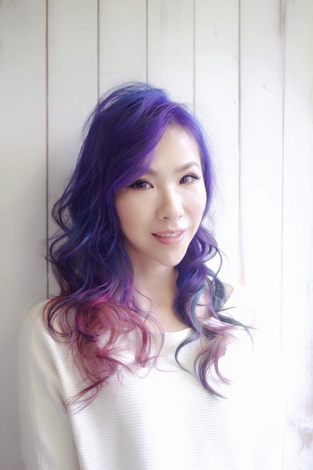 台中燙髮,台中染髮,台中剪髮,夢幻銀河色