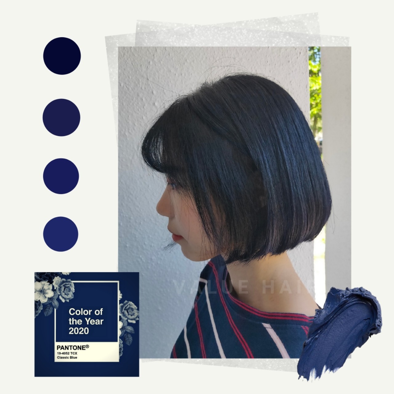 台中染髮2020「Pantone 經典藍」髮色推薦！