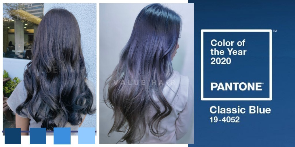 台中染髮2020「Pantone 經典藍」髮色推薦！