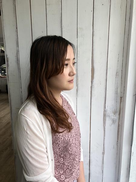 台中染髮推薦，灰霧紗棕髮色｜台中剪髮推薦、台中燙髮推薦、台中一中染髮推薦、台中染燙推薦